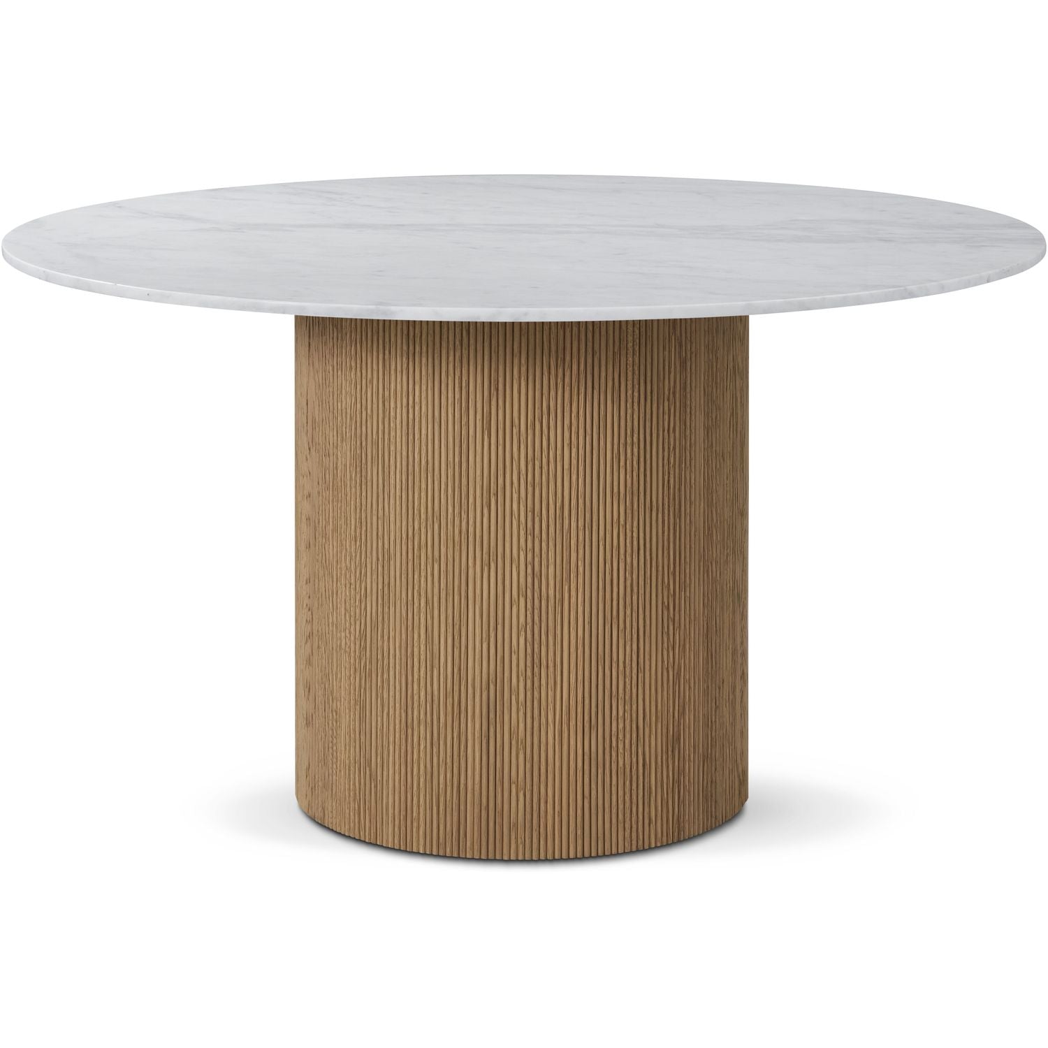 Vienna Quartz Round Dining Table - Natural