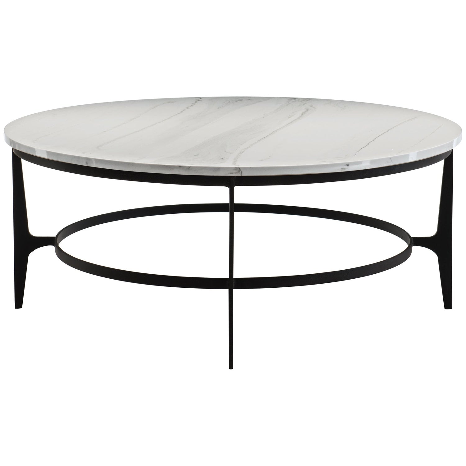Avondale Round Metal Cocktail Table-Bernhardt-BHDT-470015-Coffee Tables-1-France and Son