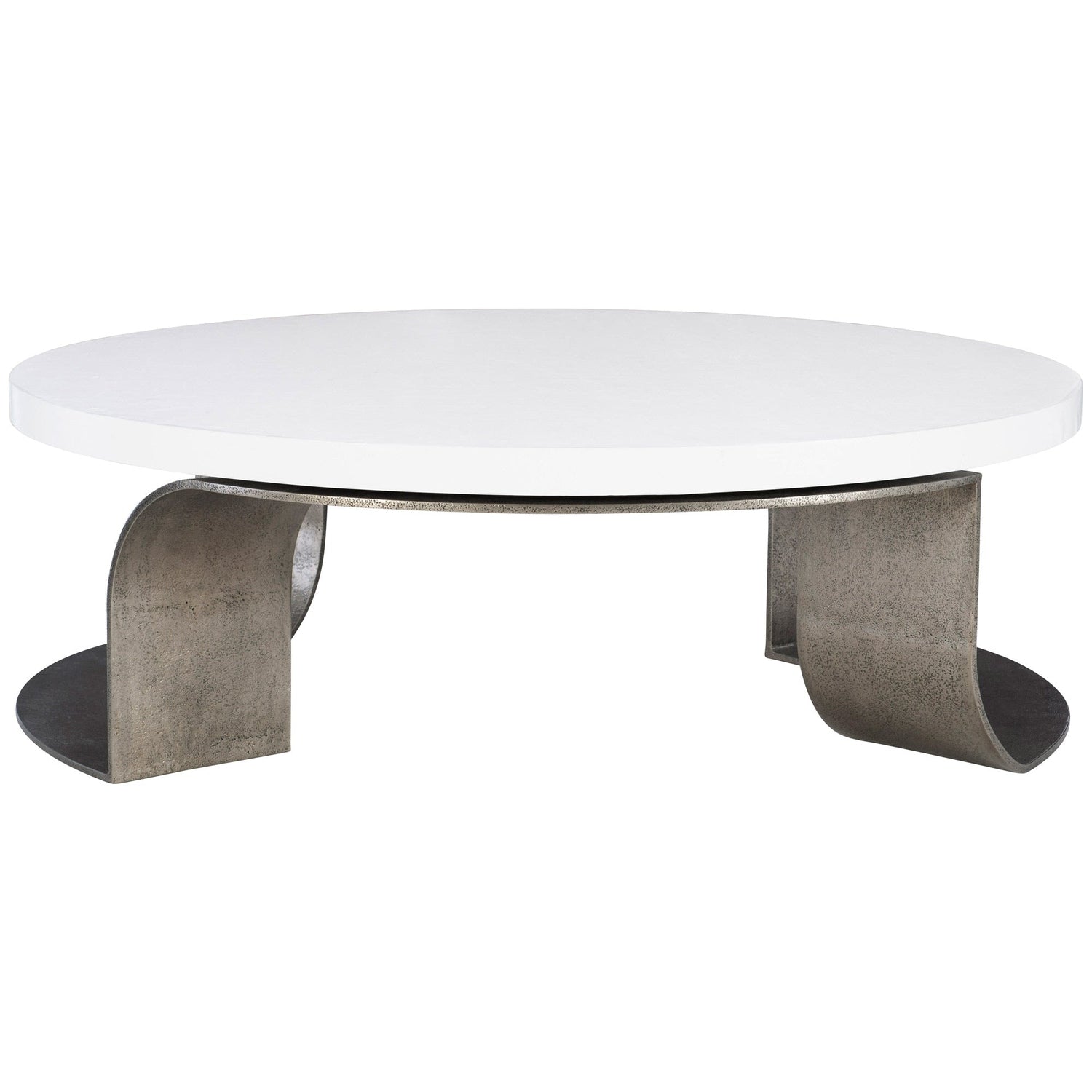 Catalina Round Cocktail Table-Bernhardt-BHDT-301014-Coffee Tables-1-France and Son