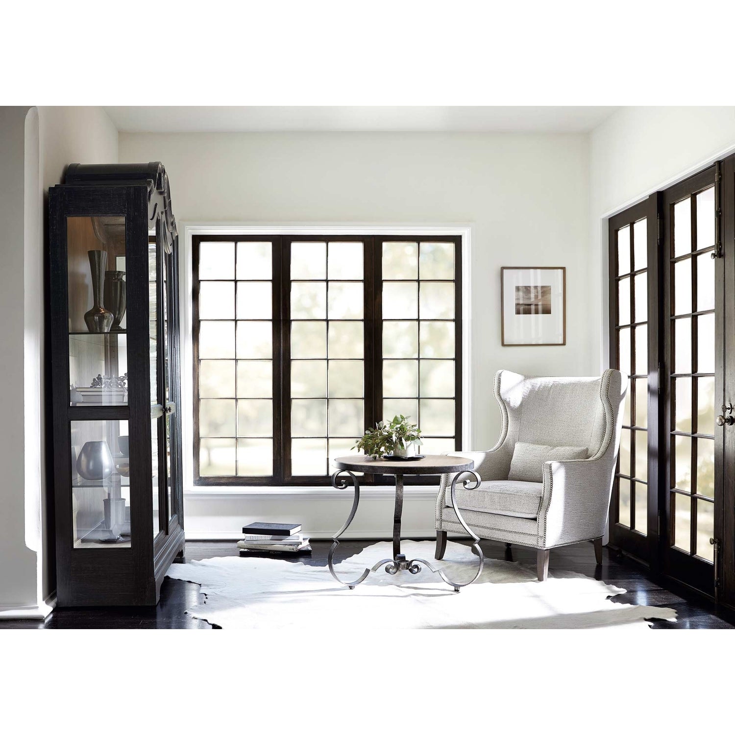 Villa Toscana Round Side Table-Bernhardt-BHDT-302125-Side Tables-2-France and Son