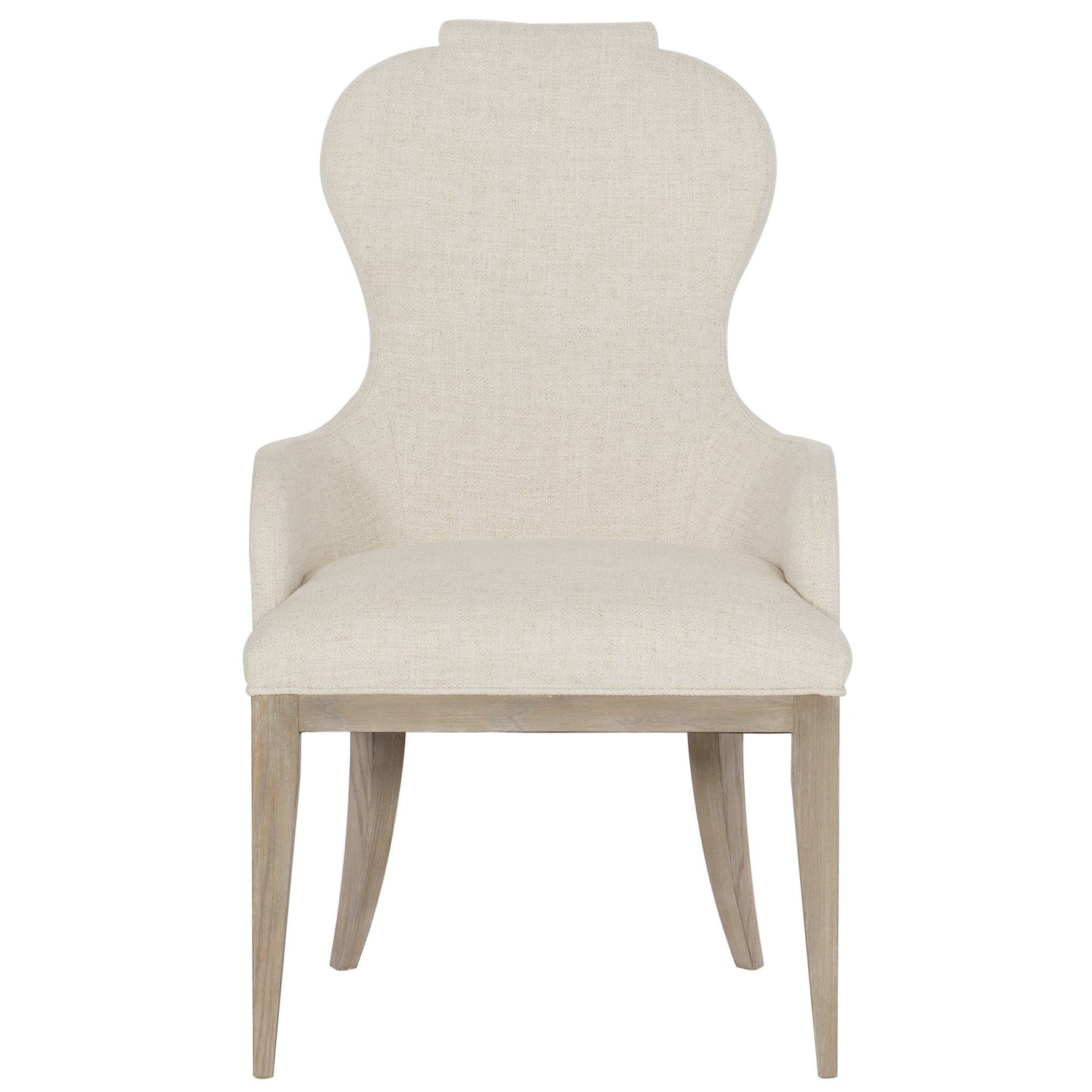 Santa Barbara Upholstered Arm Chair-Bernhardt-BHDT-385562-Dining Chairs-1-France and Son