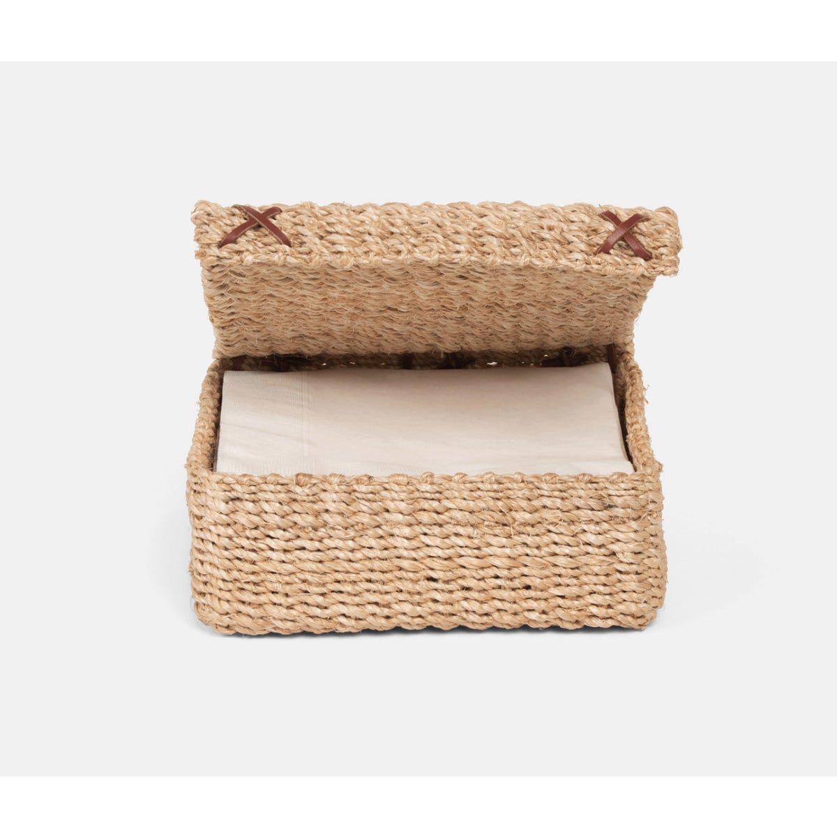 Voru Natural Luncheon Napkin Holder Abaca Fiber Pack/2