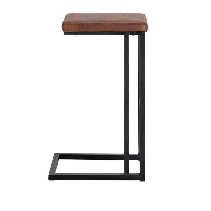 Boone Barstool-Sunpan-SUNPAN-104954-Bar StoolsBlack - Bravo Cognac-16-France and Son