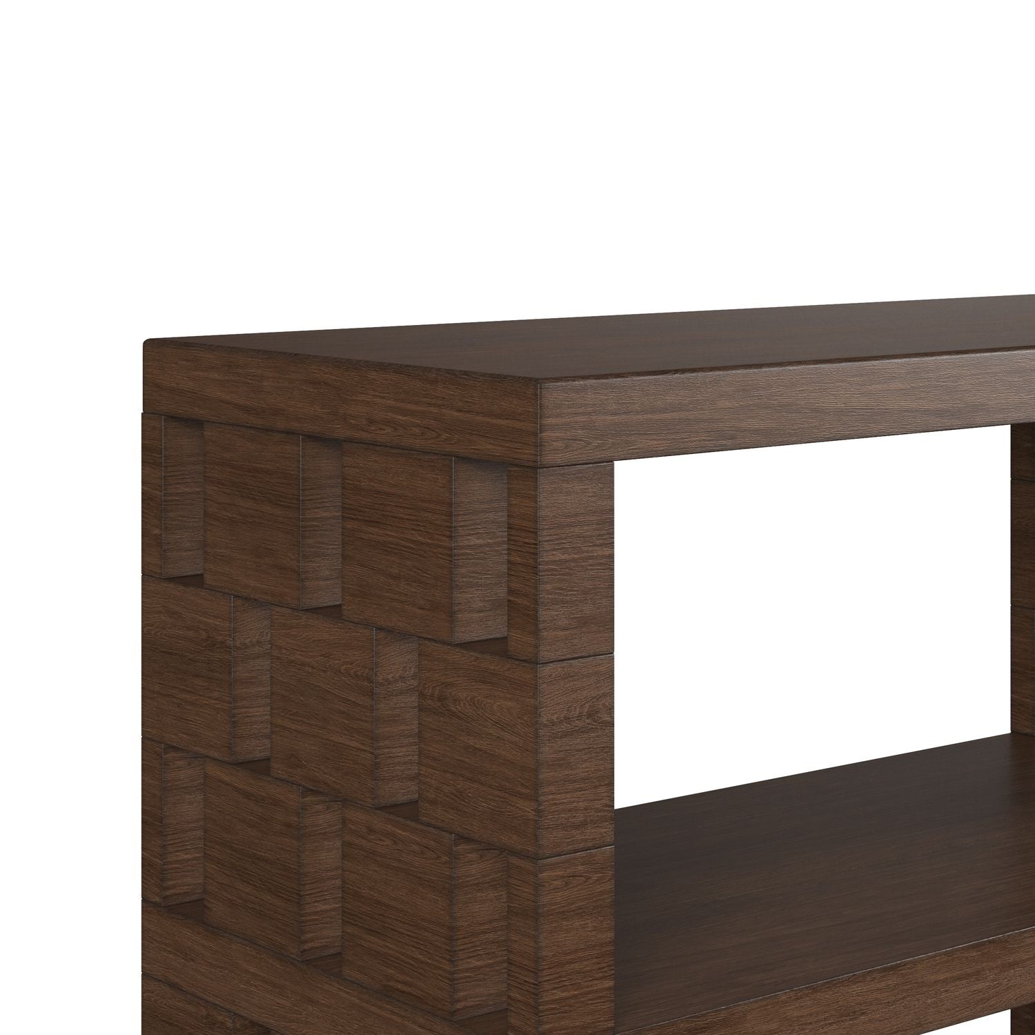 Verge Console Table — Handcrafted Walnut