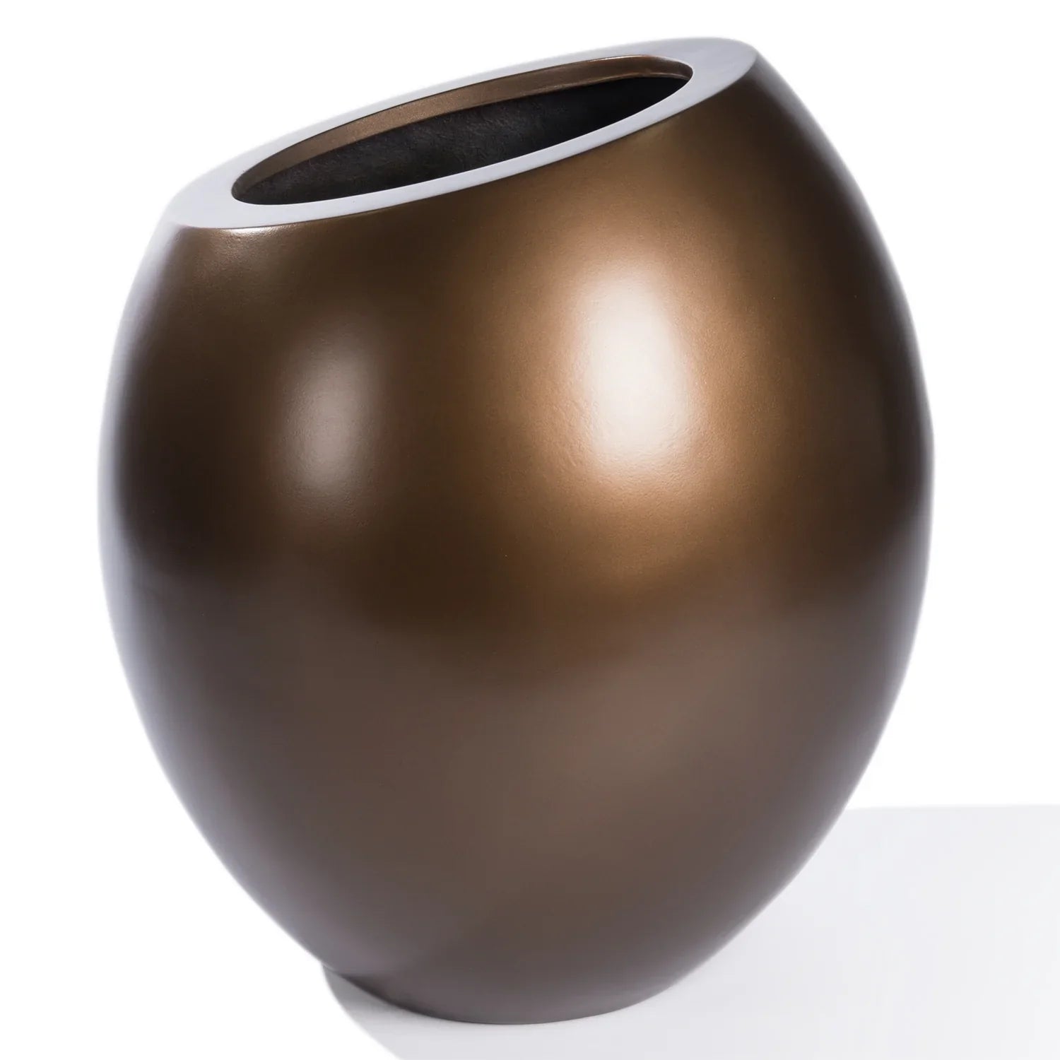 FG - Sherry Planter-Gold Leaf Design Group-GOLDL-FG8313-BR-PlantersBronze/29"H-1-France and Son