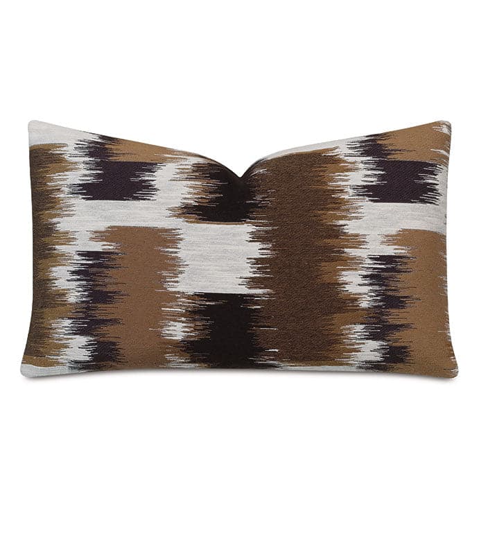 Shea Woven Decorative Pillow-Eastern Accents-EASTACC-BTQ-158-PillowsChocolate-3-France and Son