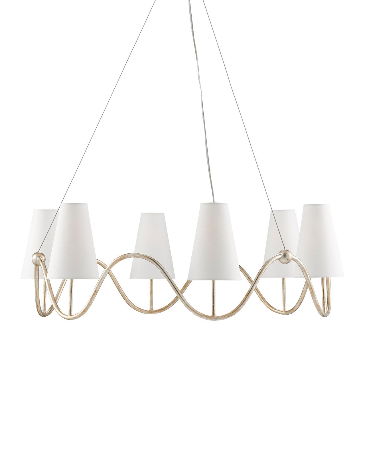 Kadir Silver Chandelier