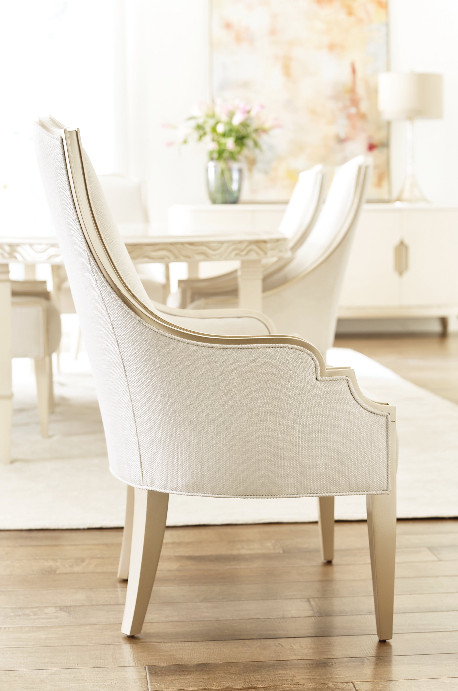 Arm Chair  - Beige, Taupe