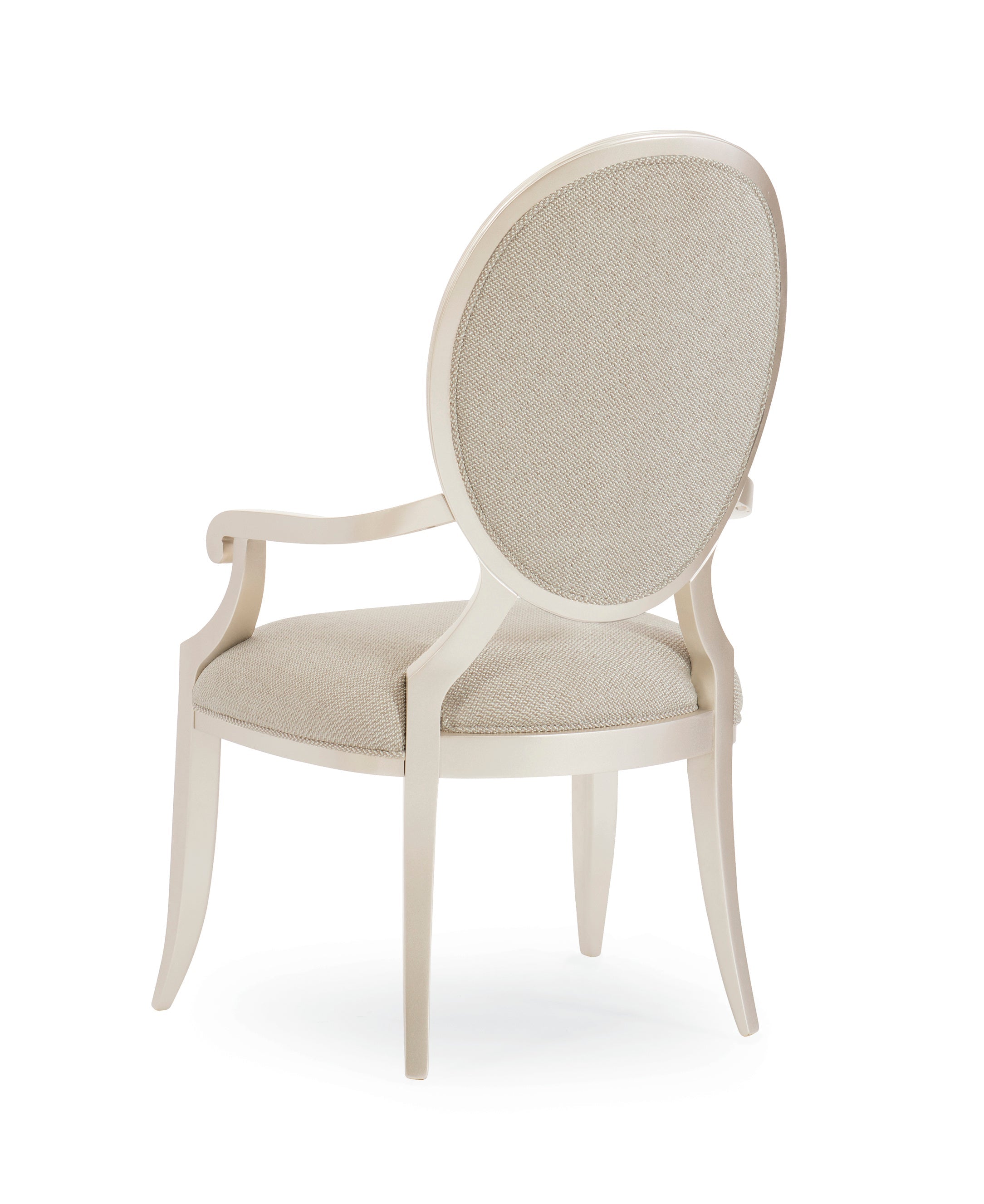 Arm Chair  - Silver, Beige