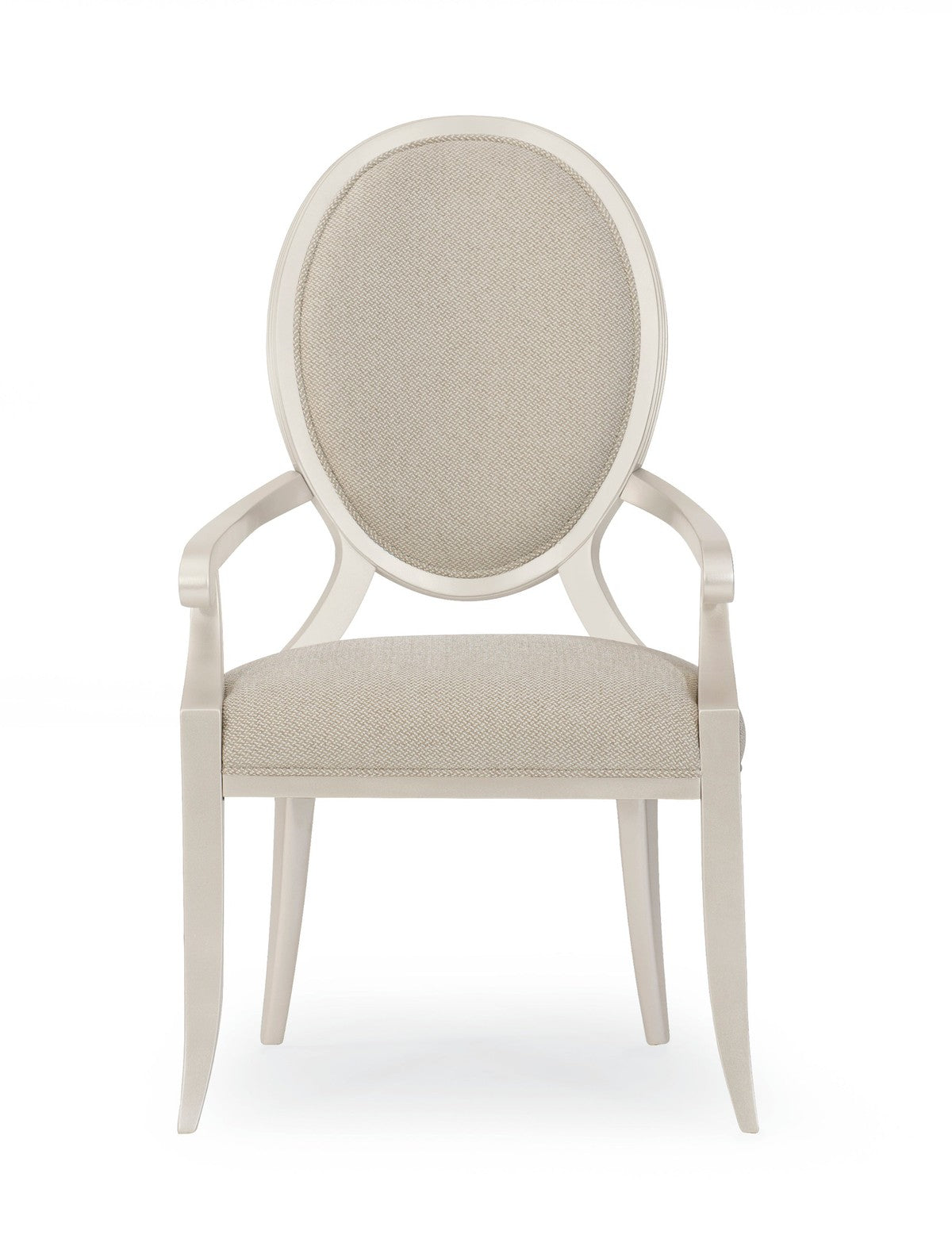 Arm Chair  - Silver, Beige