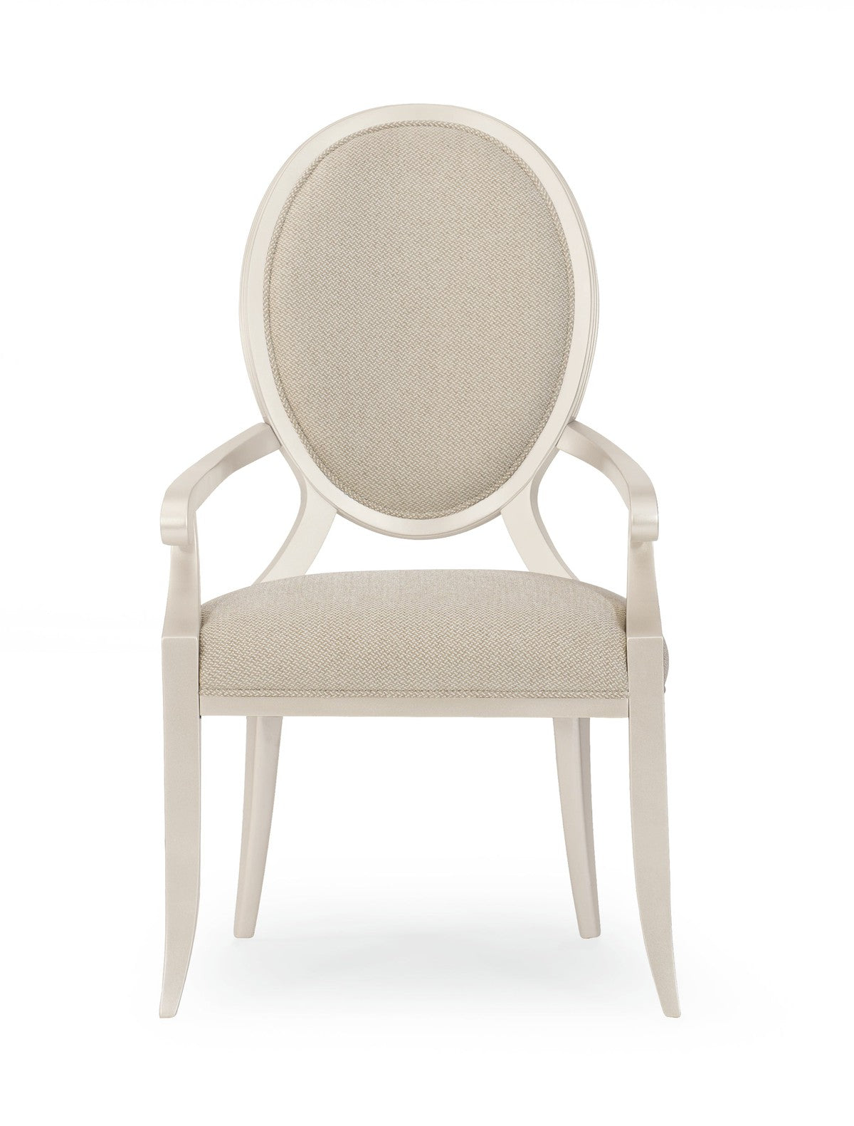 Arm Chair  - Silver, Beige