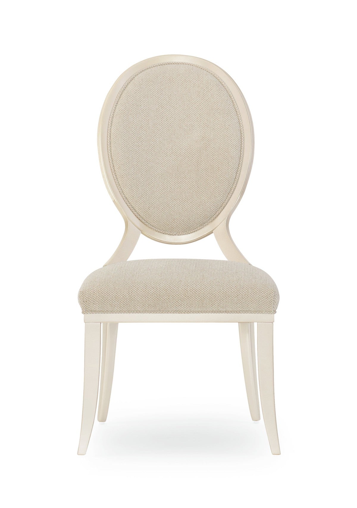 Side Chair  - Silver, Beige