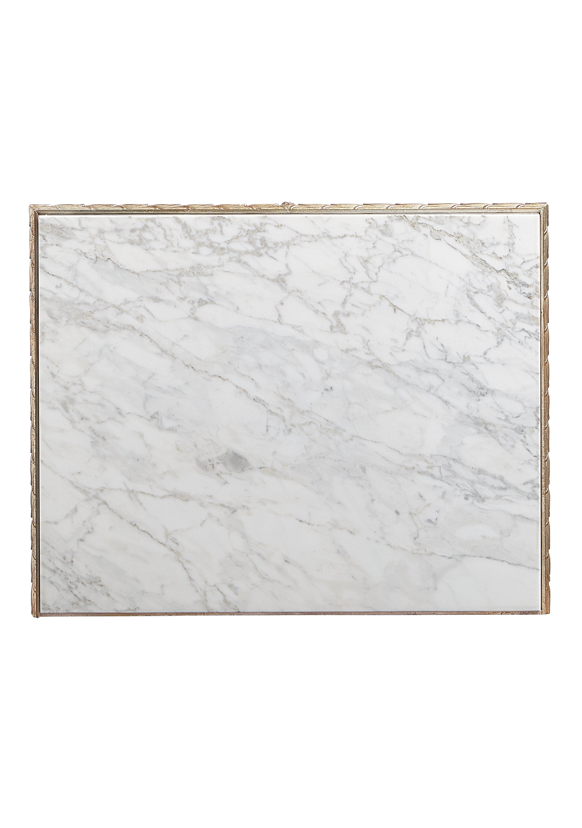 Nightstand  - Gold, White