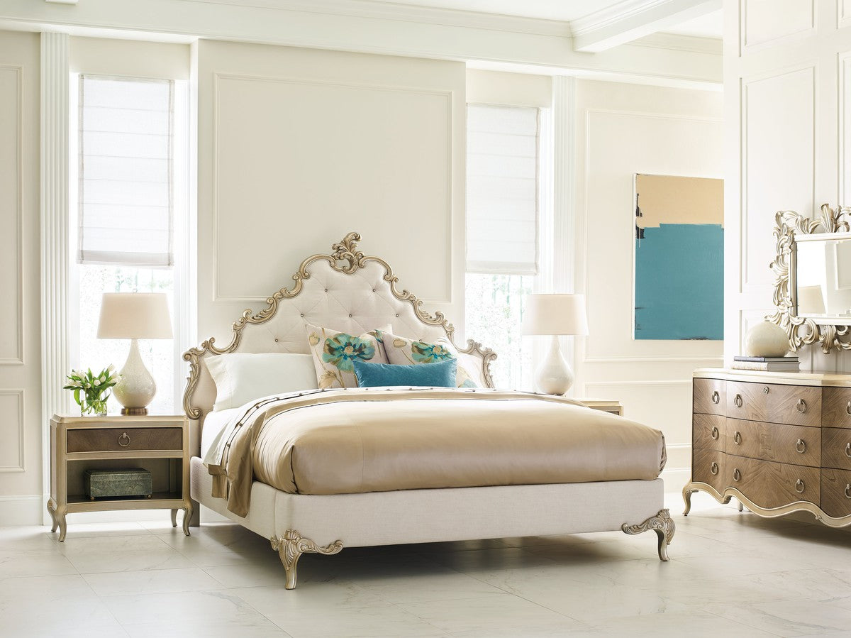 Triple Dresser  - Grey, Gold