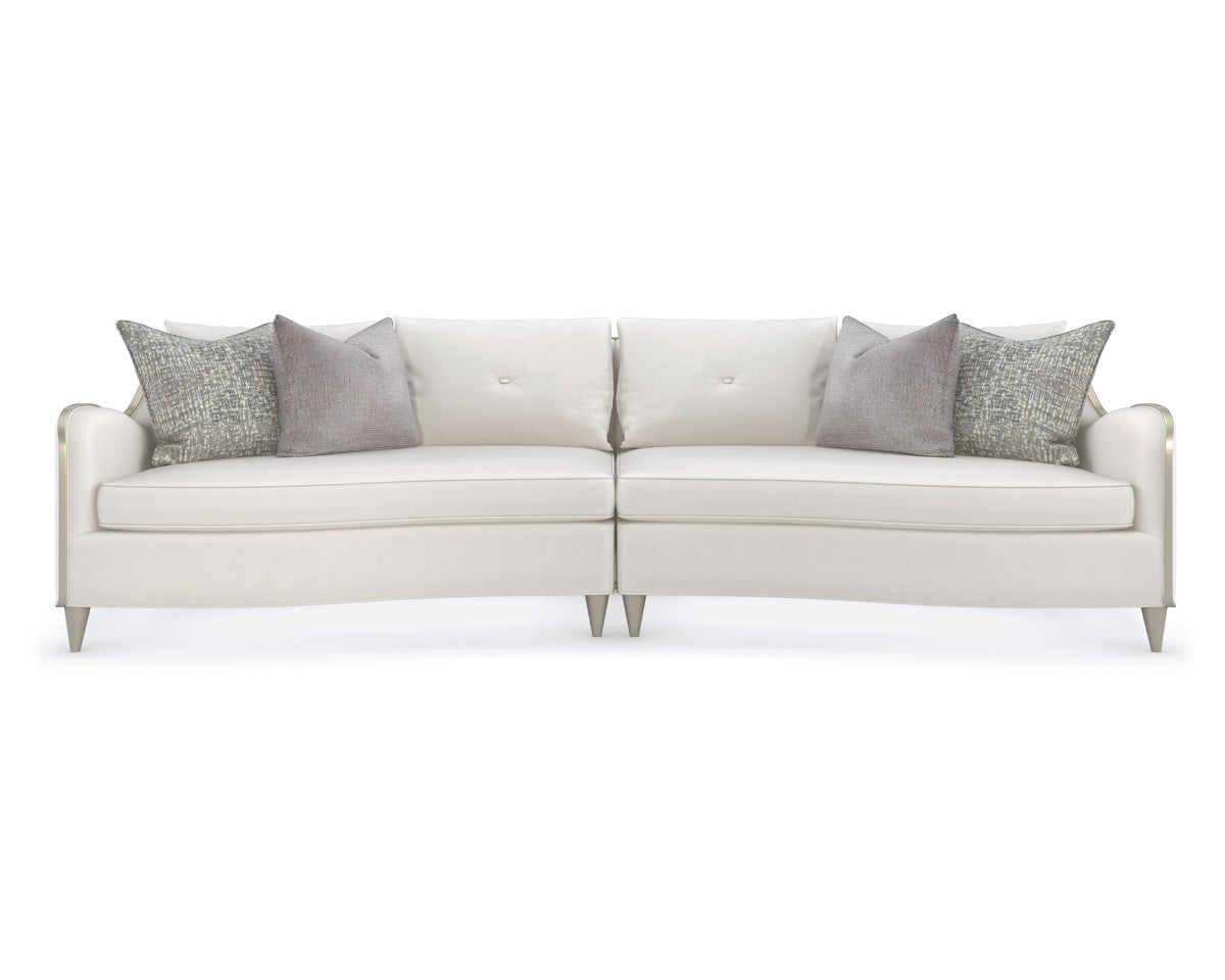 Laf Sofa  - Gold, Off White