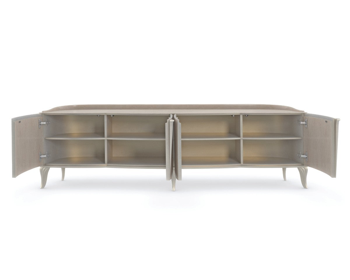 Entertainment Console  - Grey, Off White, Gold, Yellow