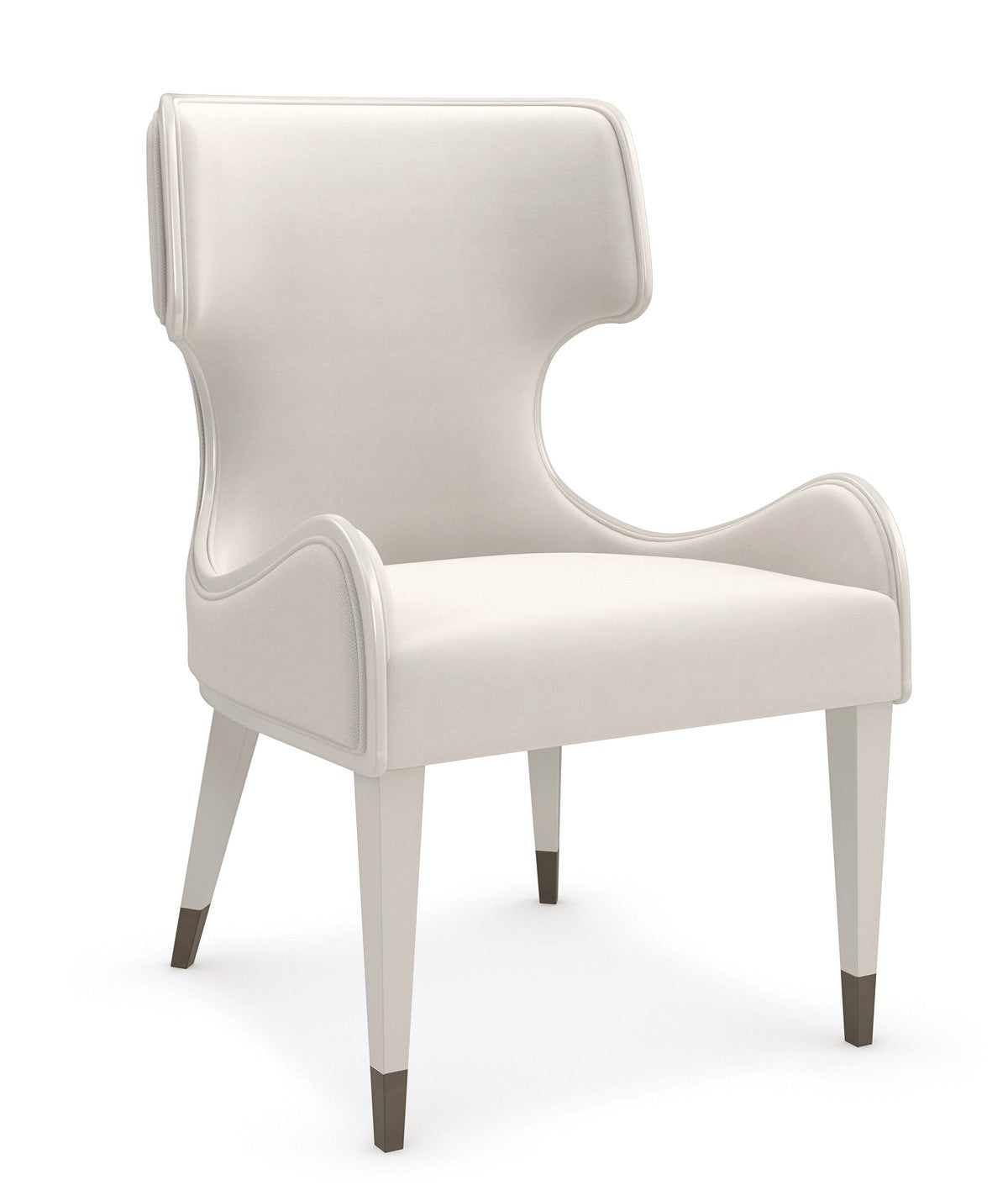 Valentina Uph Arm Chair  - White