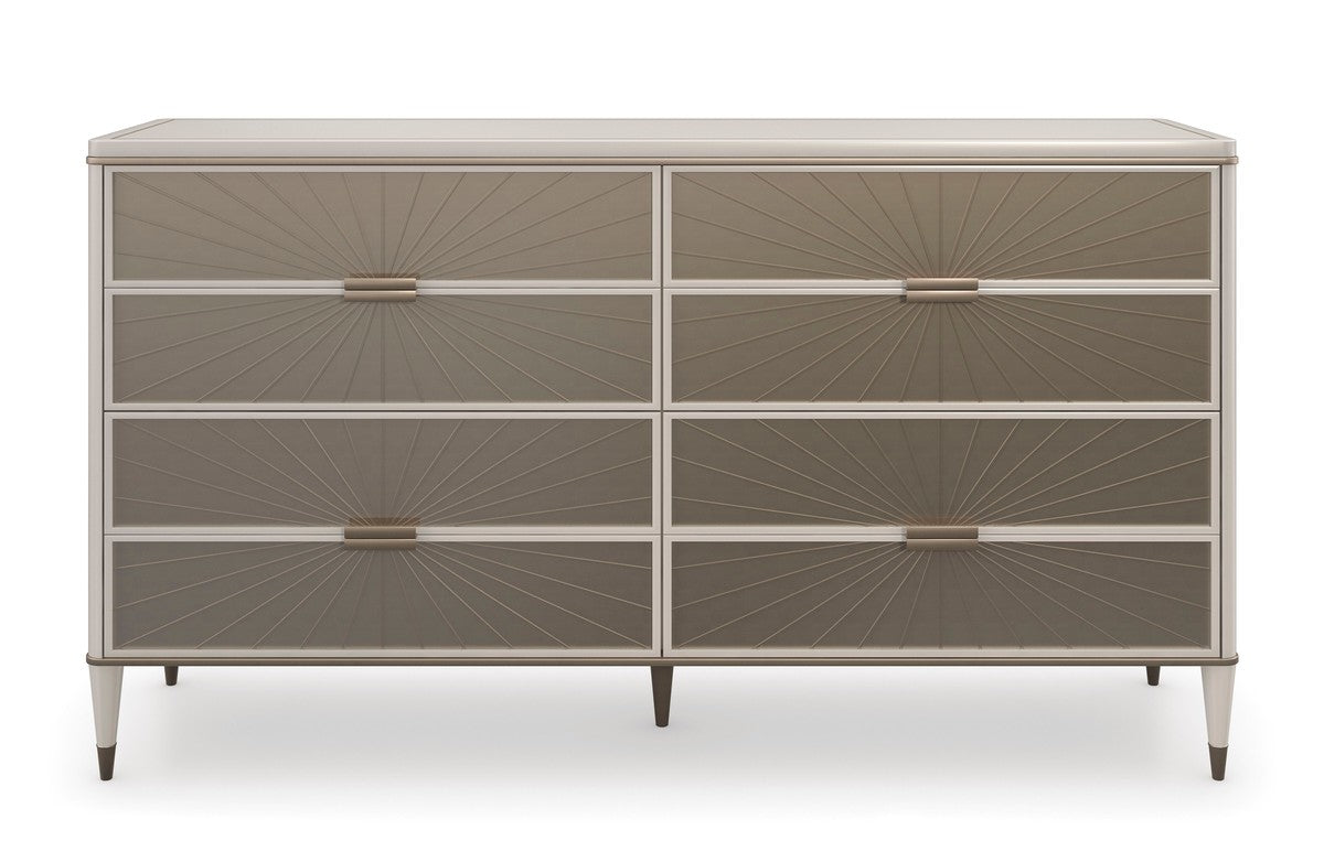 Valentina Dresser  - White, Gold, Bronze