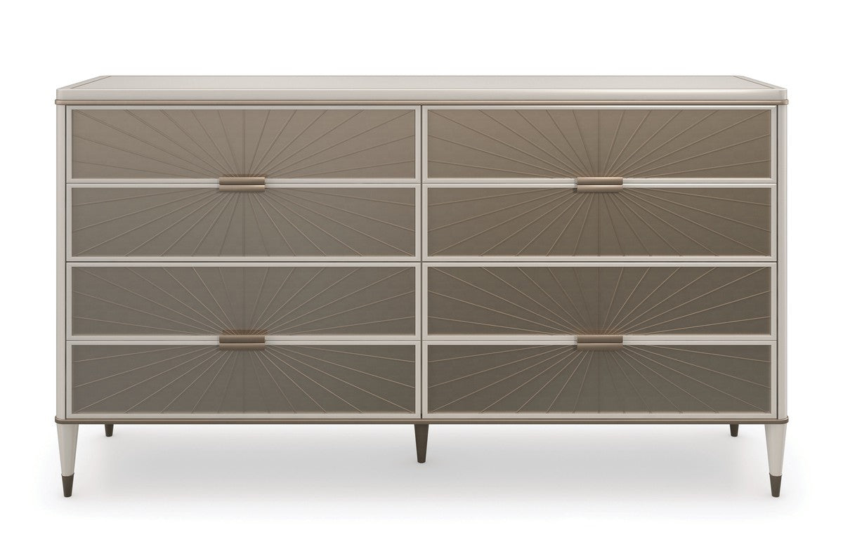 Valentina Dresser  - White, Gold, Bronze