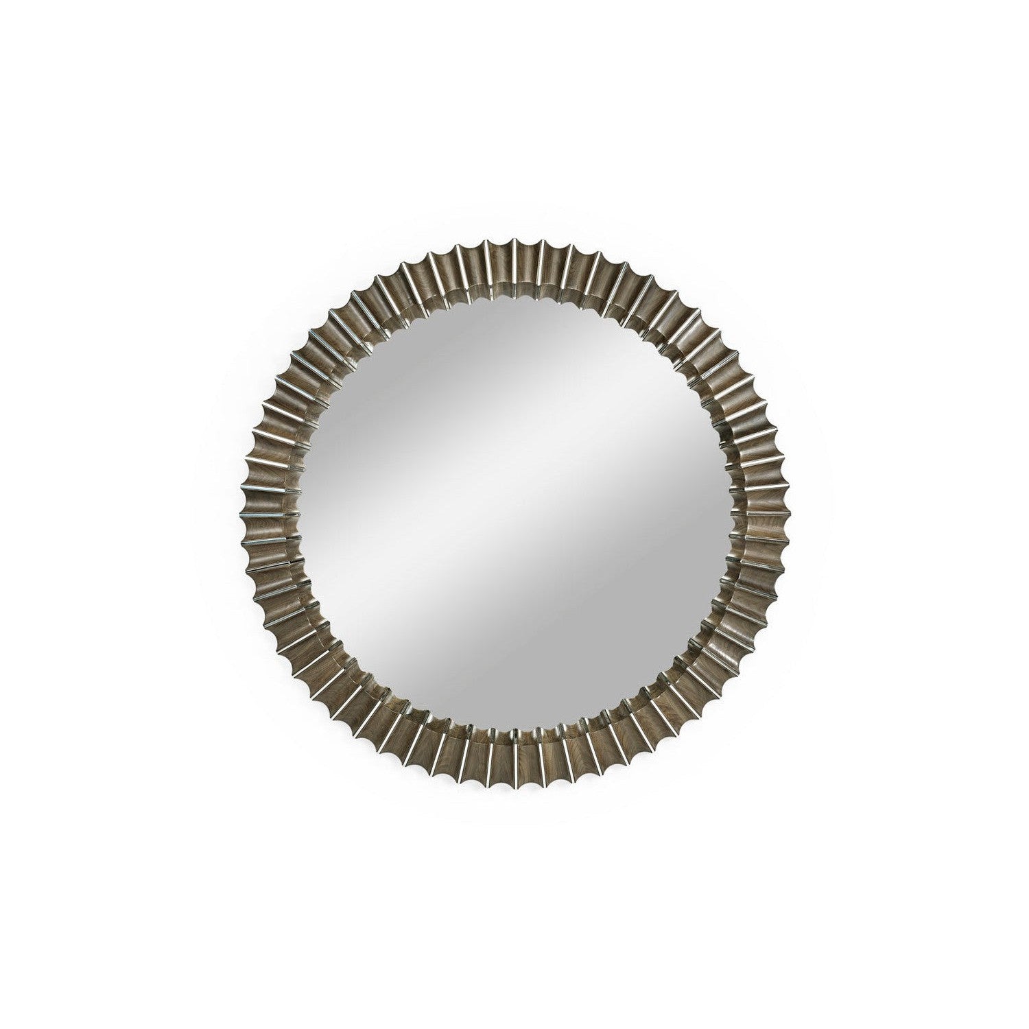 Gatsby 36" Round Mirror-Jonathan Charles-JCHARLES-N009720-AB-Mirrors-1-France and Son