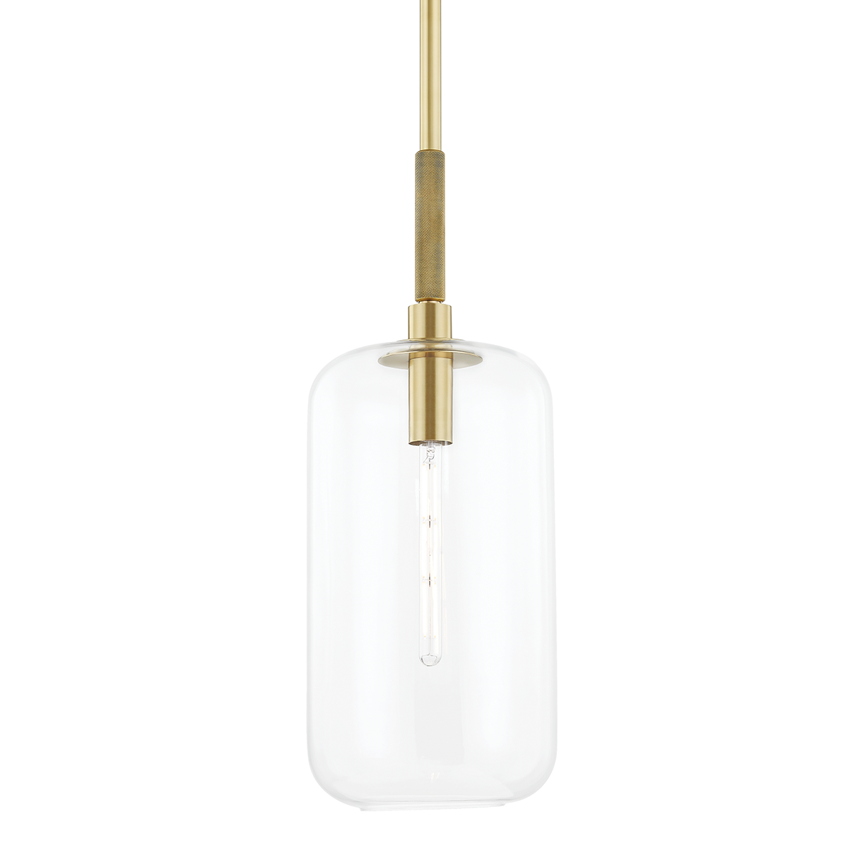 Lenox Hill Large Pendant-Hudson Valley-HVL-6911-AGB-PendantsAged Brass-1-France and Son