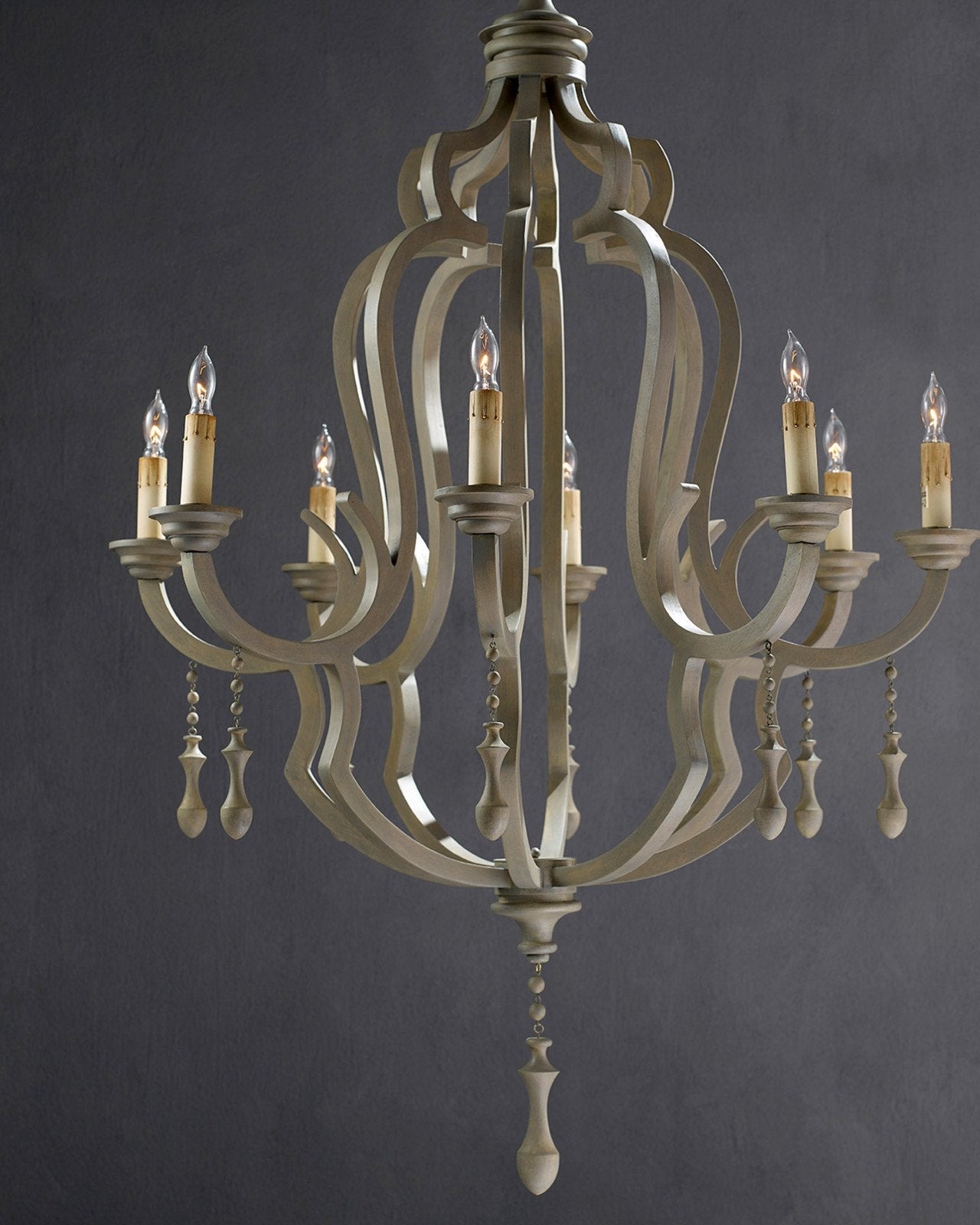 Waterloo Gray Chandelier