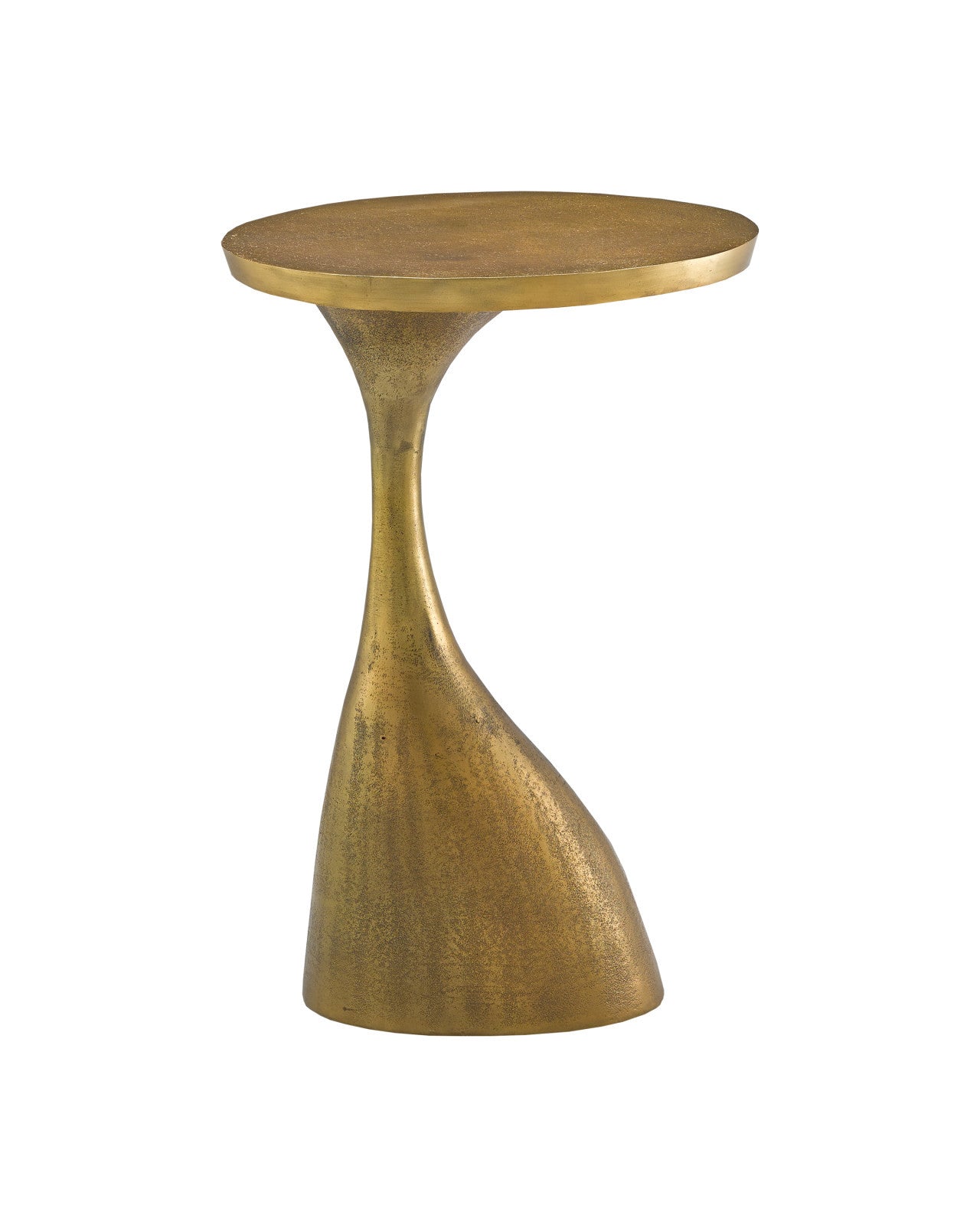 Ishaan Brass Accent Table