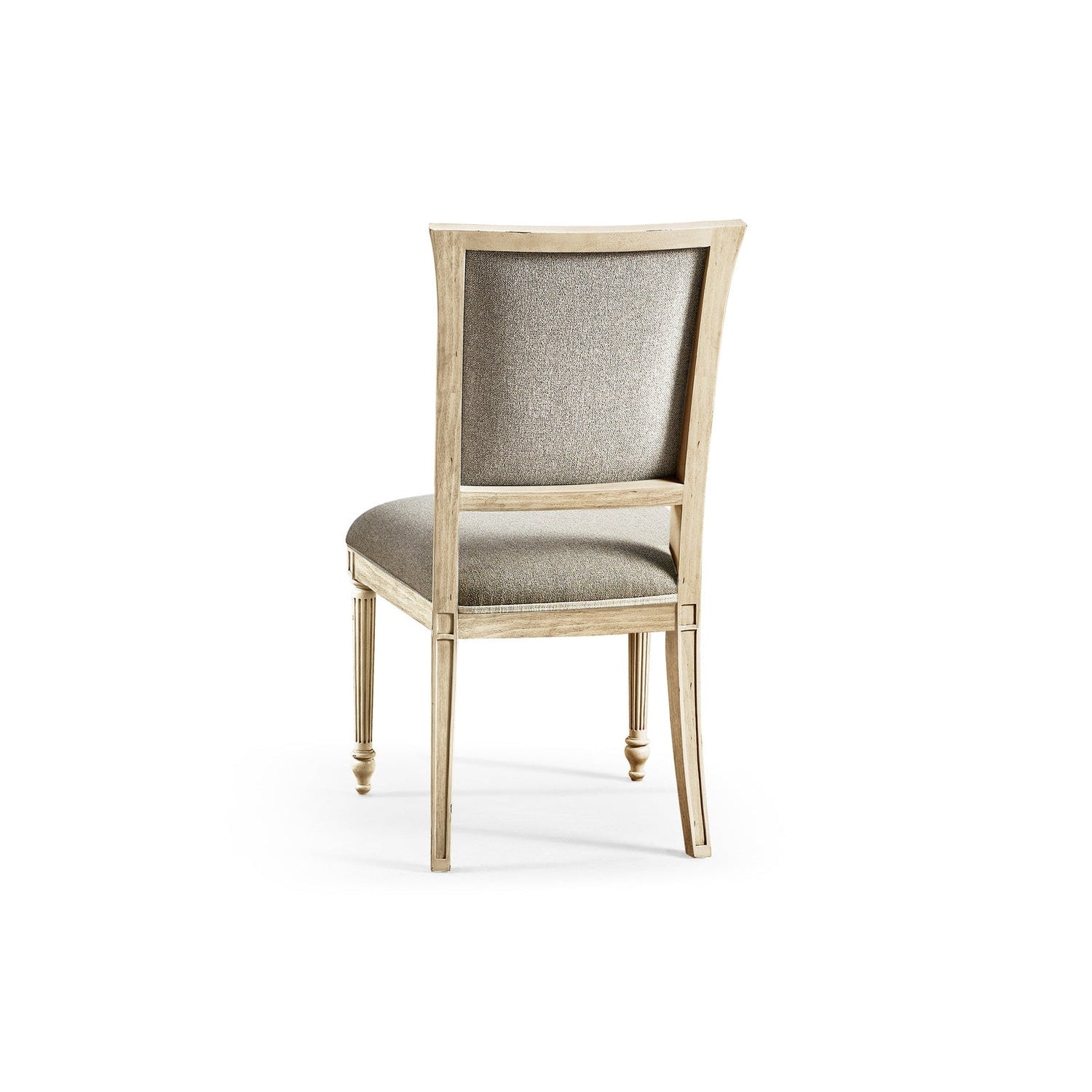 Flare Uph. Side Chair Flared Top-Jonathan Charles-JCHARLES-003-2-130-BLW-Dining ChairsNatural-7-France and Son