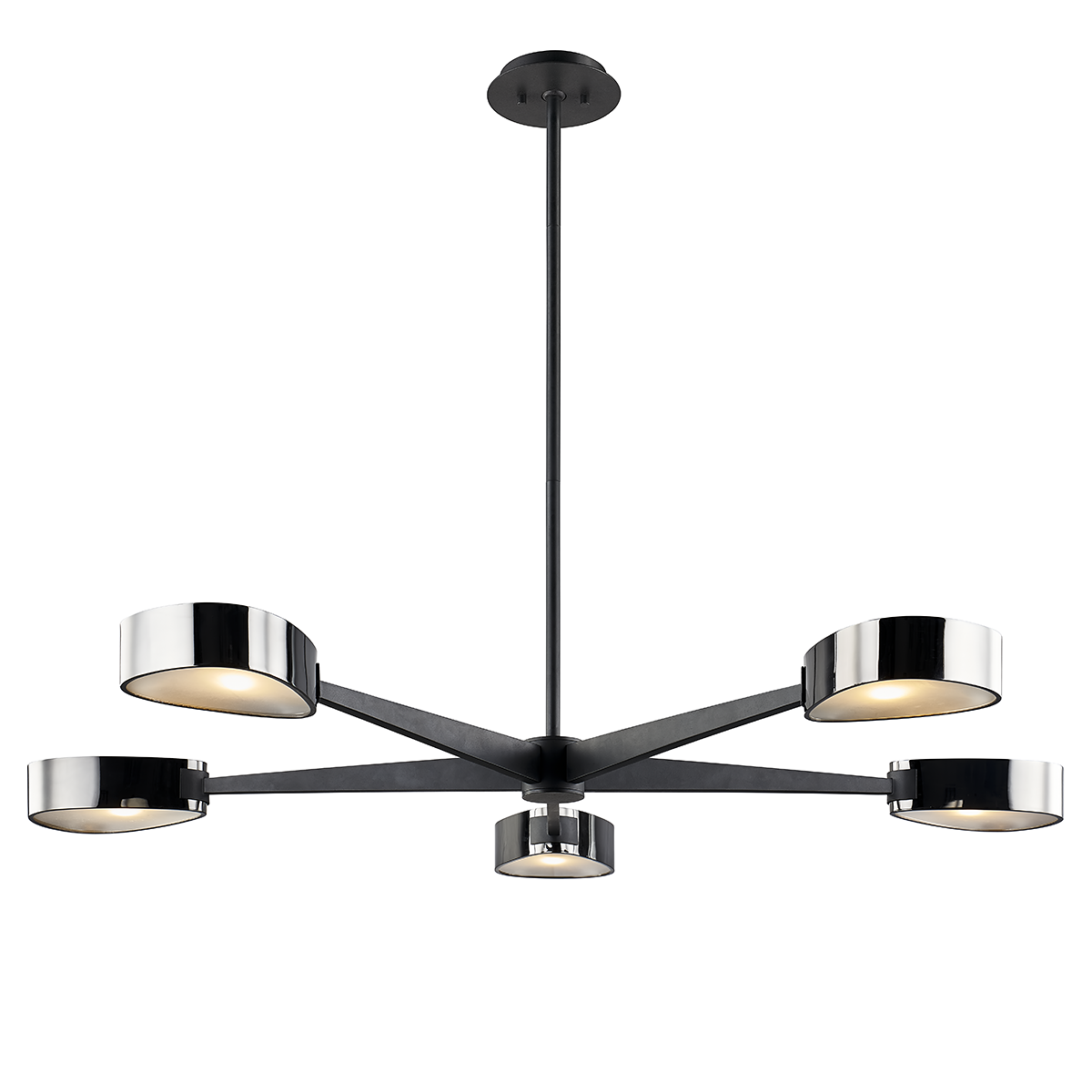 Allisio Chandelier-Troy Lighting-TROY-F7335-Chandeliers5 Ligths-Black-3-France and Son