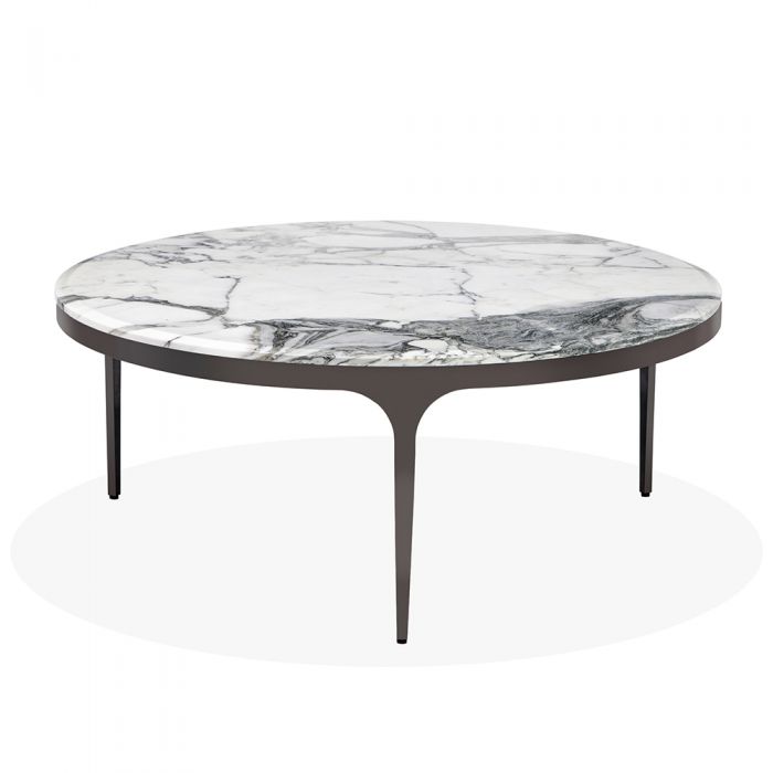 Camilla Cocktail Table - Arabescato-Interlude-INTER-119065-Coffee Tables-1-France and Son