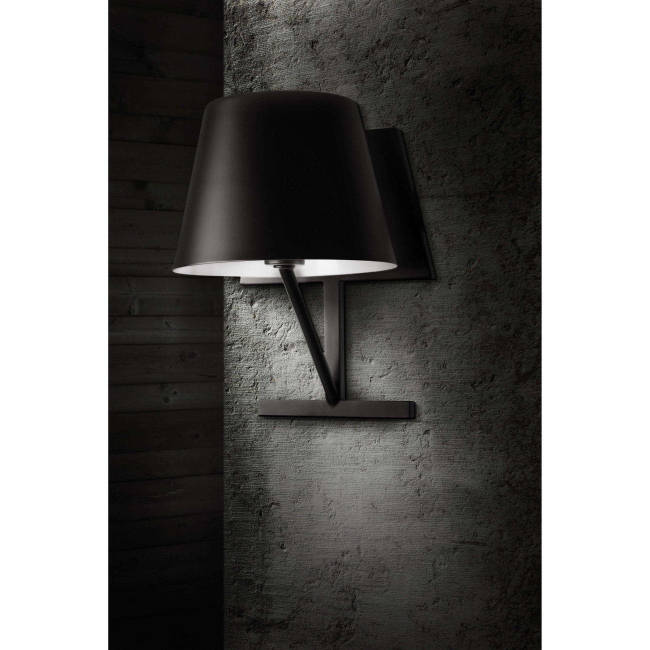 Concom Wall Lamp-Seed Design-SEED-SQ-513MW-BK-Wall LightingBlack-7-France and Son