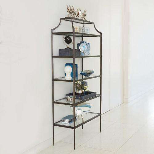 Lescot Etagere-Global Views-GVSA-9.92778-Bookcases & Cabinets-2-France and Son