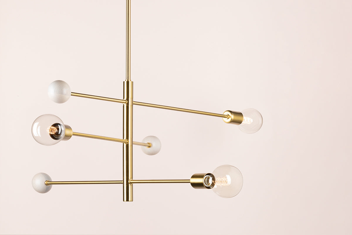 Slater 3 Light Chandelier-Mitzi-HVL-H491803-AGB-ChandeliersAged Brass-3-France and Son