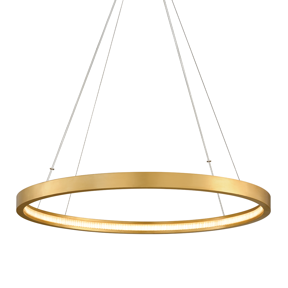 Jasmine 1 Light Pendant-Corbett Lighting-CORBETT-284-43-PendantsGold Leaf-1-France and Son