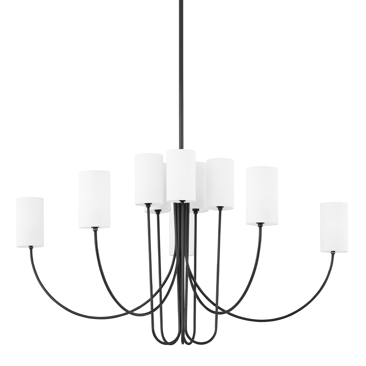 Harlem 10 Light Chandelier-Hudson Valley-HVL-6848-OB-ChandeliersOld Bronze-2-France and Son