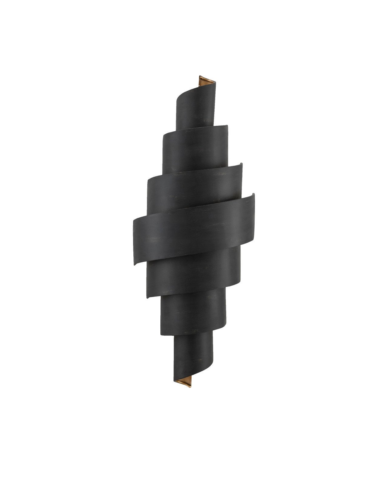 Chiffonade Black Wall Sconce