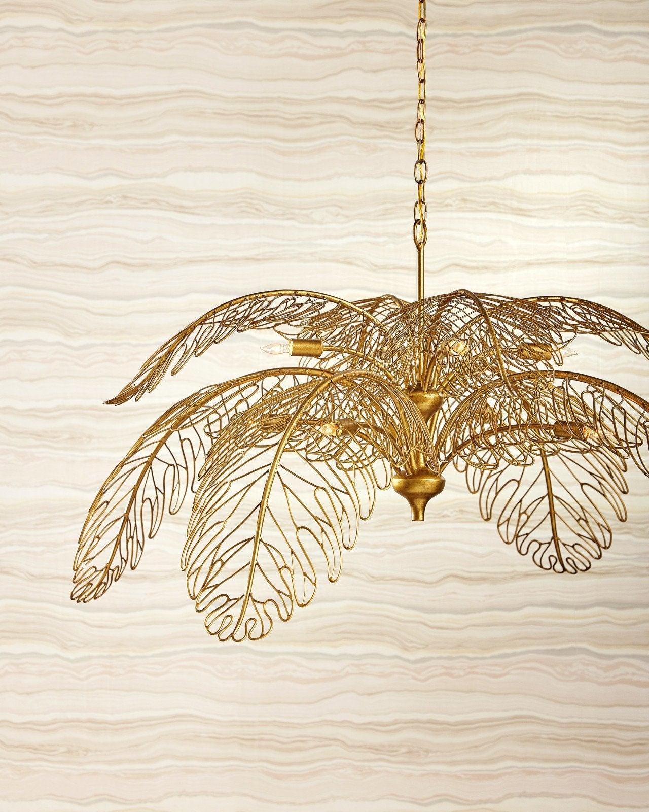 Taormina Brass Chandelier