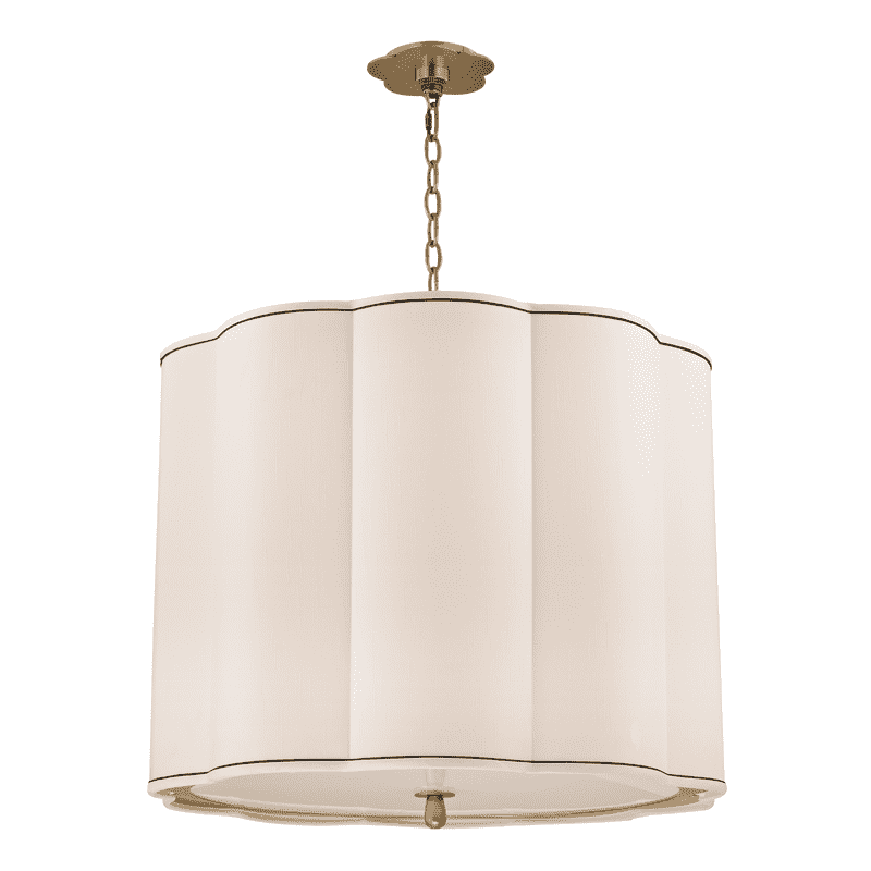 Sweeny 5 Light Chandlier-Hudson Valley-HVL-7925-AGB-PendantsAged Brass-2-France and Son