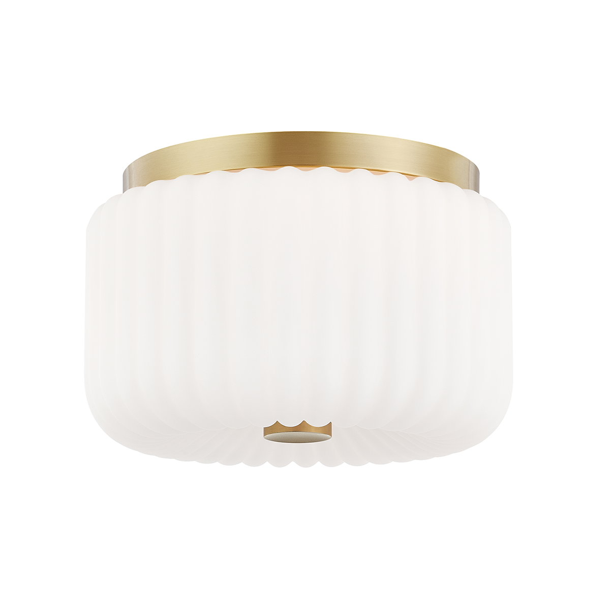 Lydia 2 Light Flush Mount-Mitzi-HVL-H340502-AGB-Flush MountsAged Brass-1-France and Son