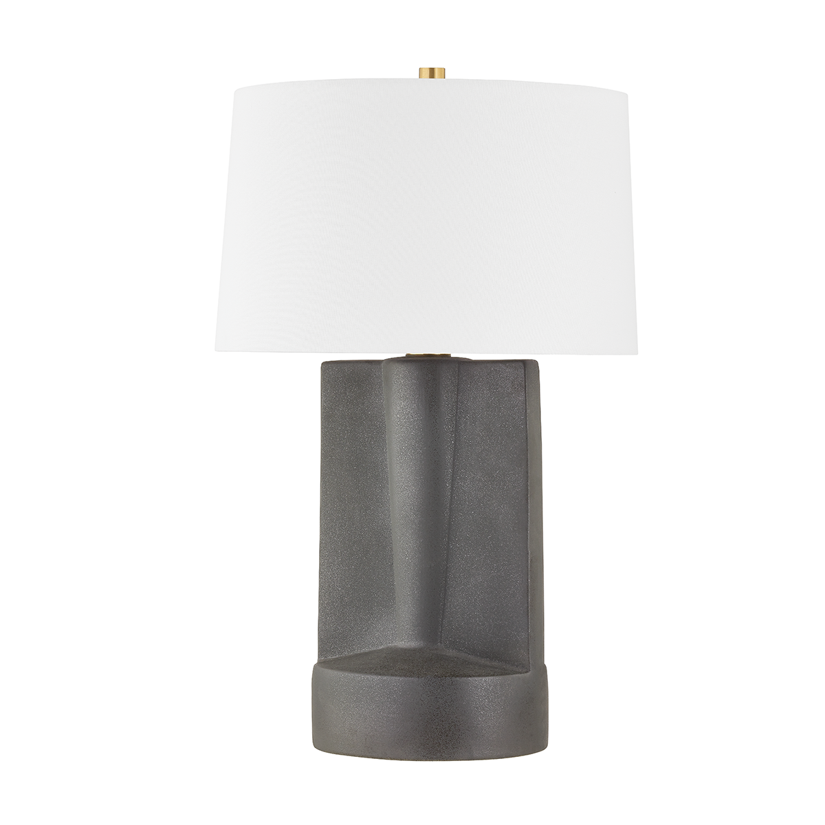 Wilson 1 Light Table Lamp-Hudson Valley-HVL-L1688-AGB/CTG-Table Lamps-1-France and Son