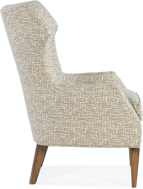 Hermosa Wing Chair-Hooker Furniture Custom-HFC-CH2532-Dining Chairs-2-France and Son