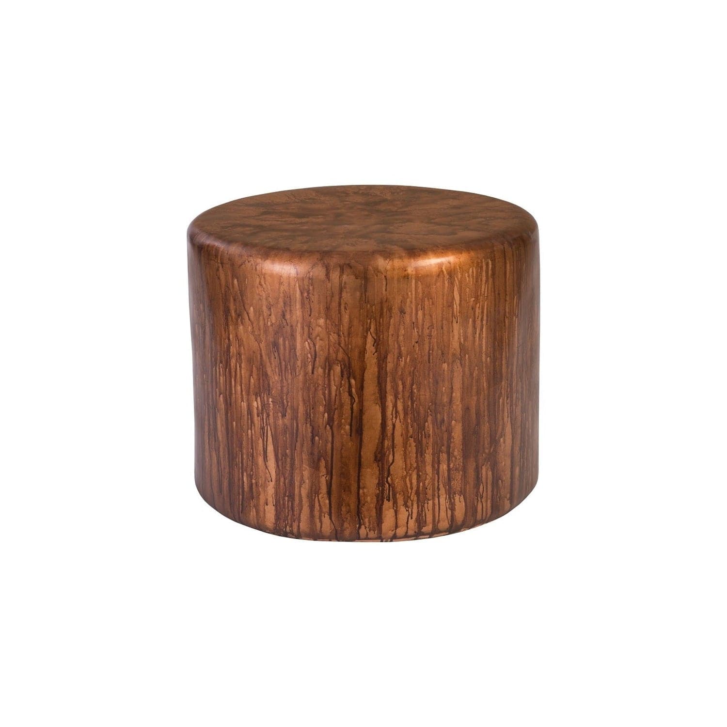 Button End Table Von Braun Finish-Phillips Collection-PHIL-CH77703-End Table-1-France and Son