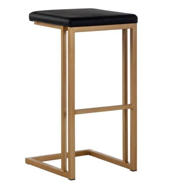 Boone Barstool-Sunpan-SUNPAN-103643-Bar StoolsChampagne Gold - Onyx-17-France and Son