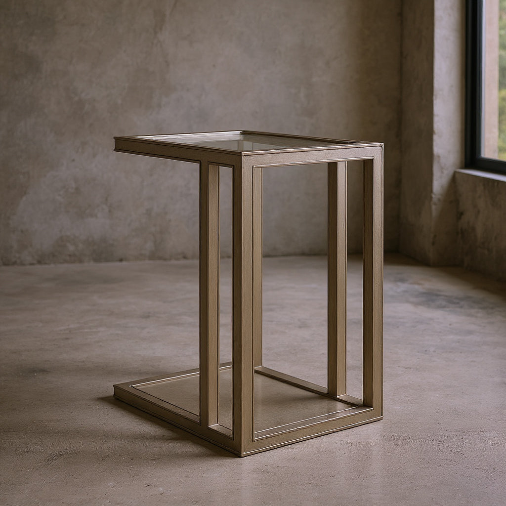 Glaze Small Table Quartz