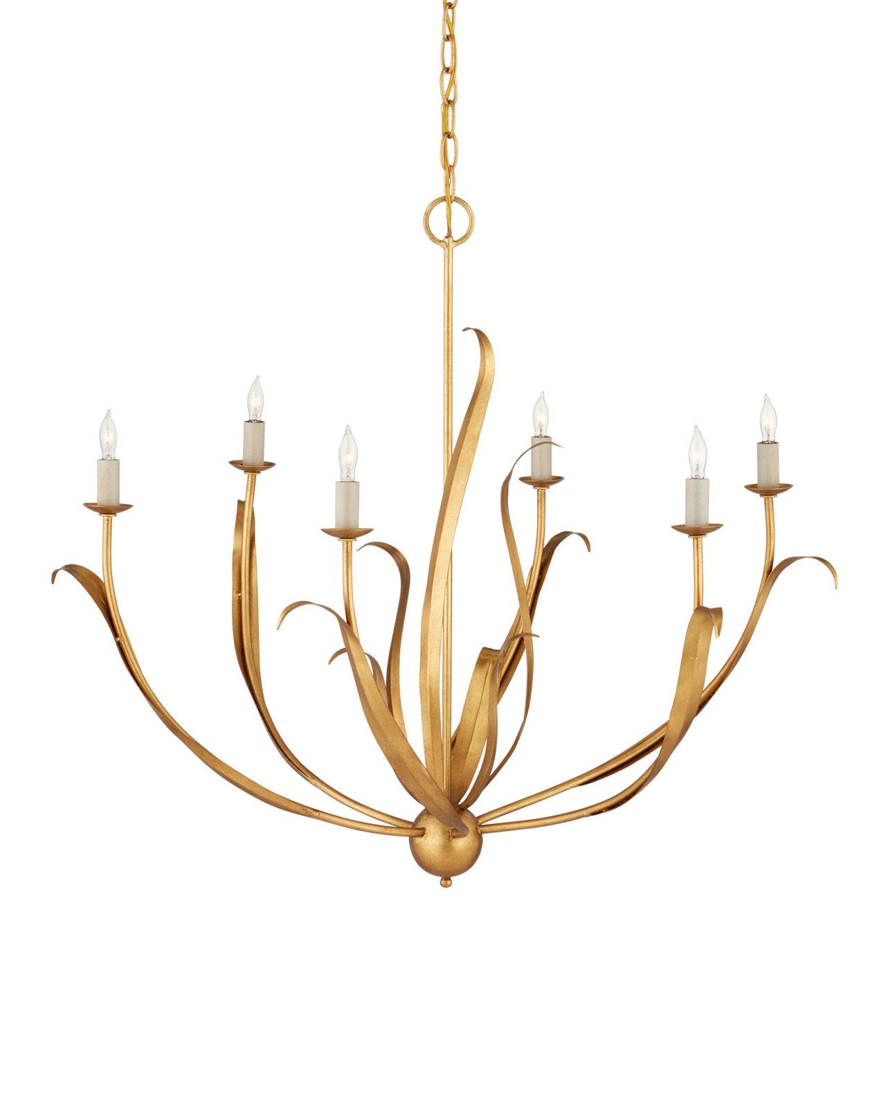 Menefee Gold Chandelier