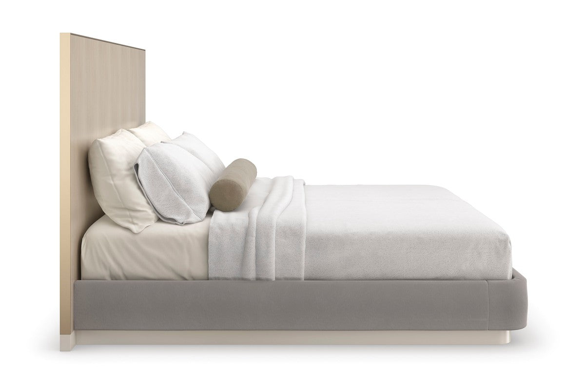 Dream Chaser Bed - King  - Beige, Grey, Gold