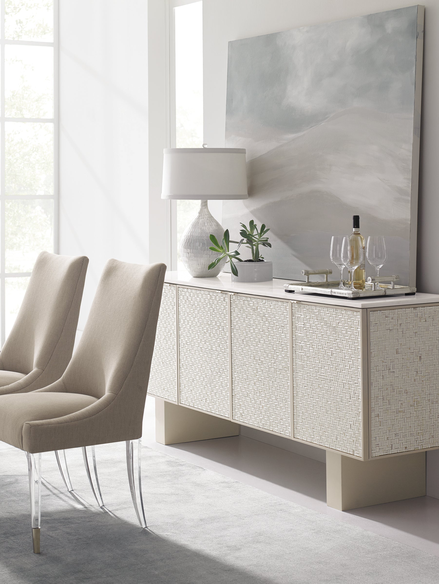 Bomb-Shell  - Taupe, White