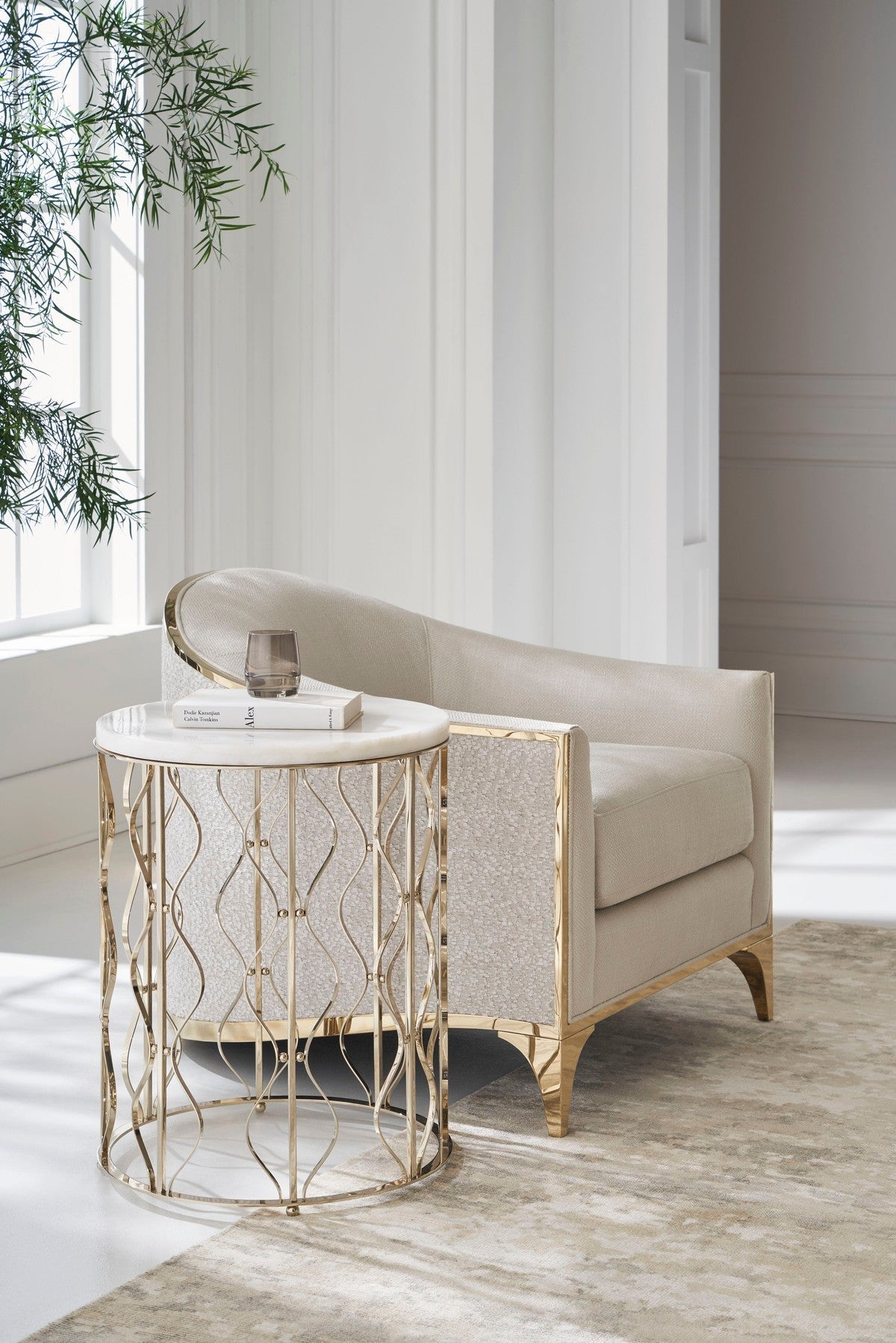 The Svelte Chair  - Gold