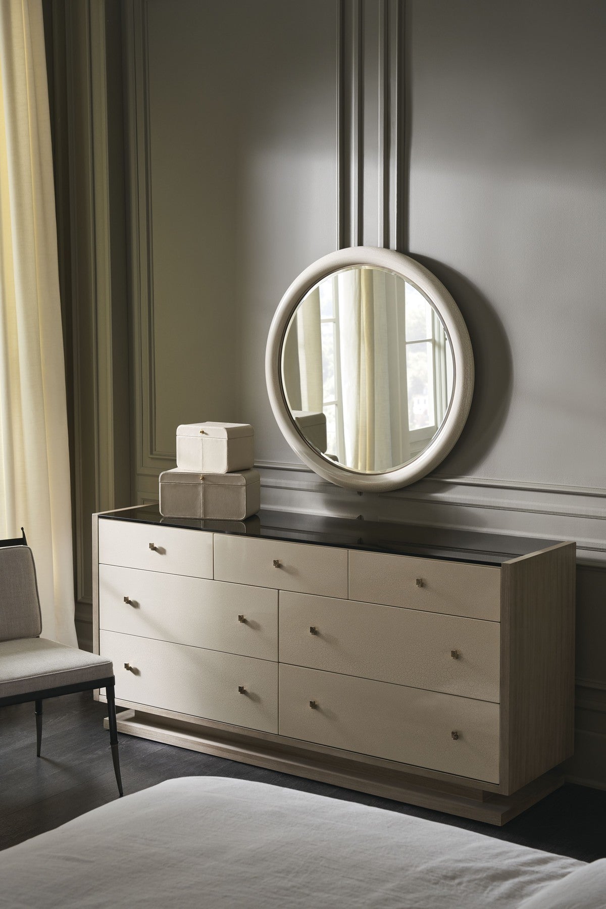 Athena  - Grey, Gold