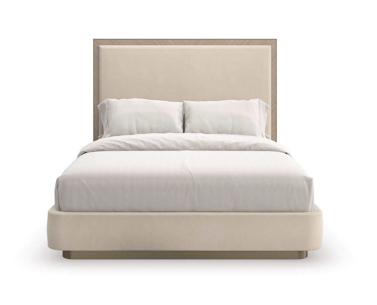 Anthology Qn Bed  - Beige, Gold